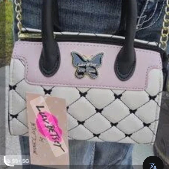 Betsey Johnson Quilted Handbag - Picture 9 of 9